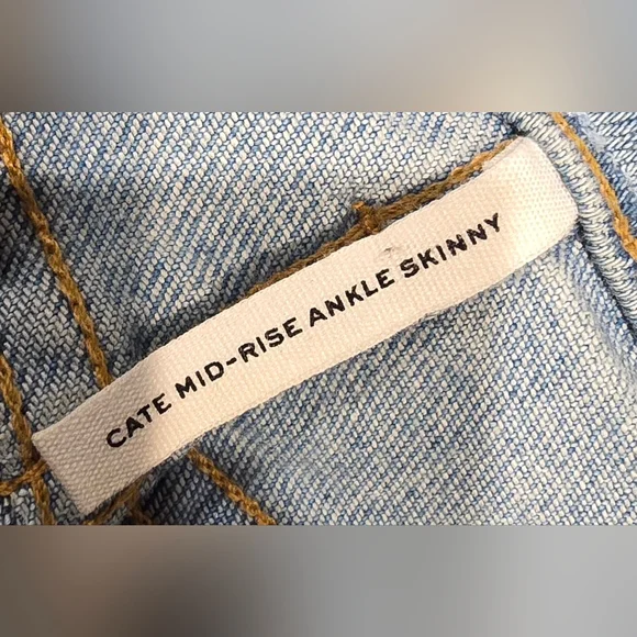 Rag & Bone Cate Midrise Ankle Skinny In Faded Camo Size 25 - Picture 7 of 9